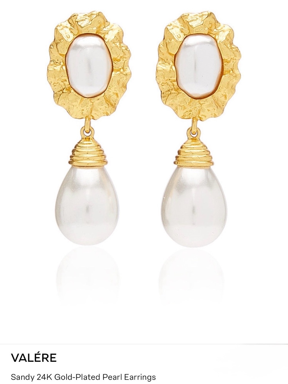 VALÉRE - PEARL DROP EARRINGS
